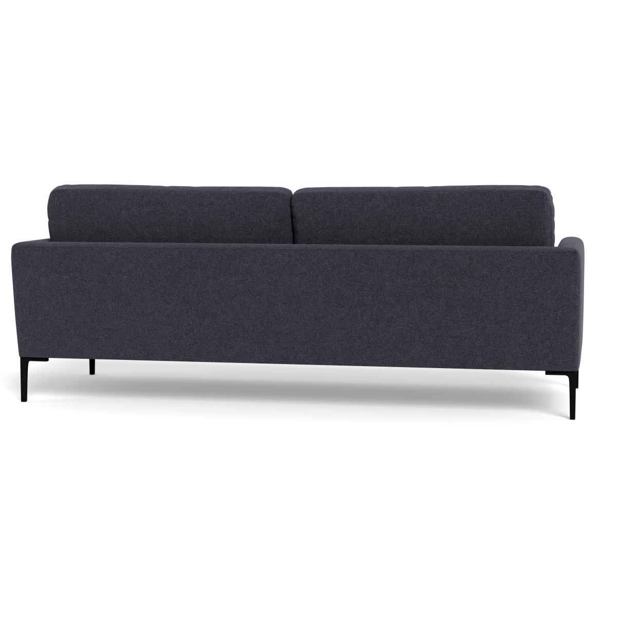 Heal's Eton 4 Seater Sofa Texture Soot Black Feet - Heal's UK Furniture – image 5