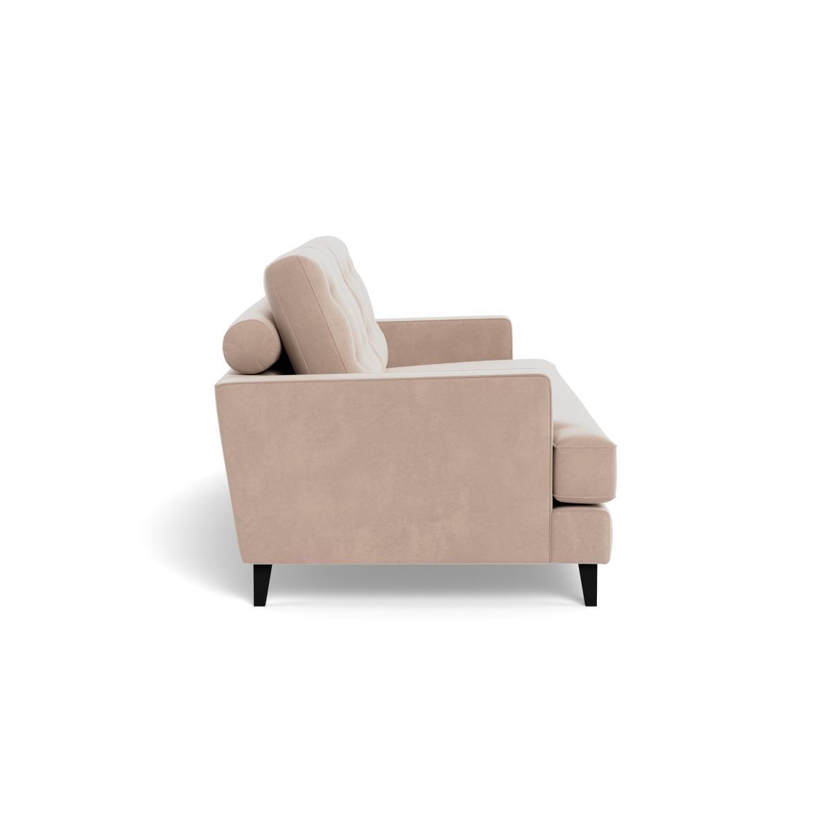 Heal's Mistral 4 Seater Sofa Smart Velvet Pebble Natural Feet - Heal's UK Furniture – image 3