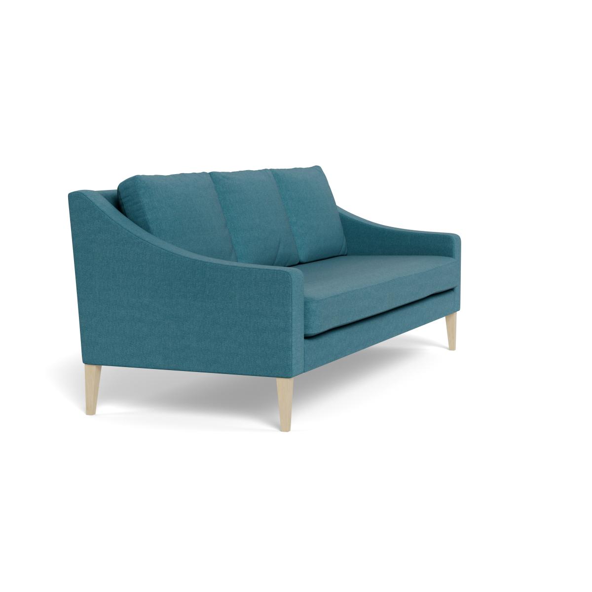 Heal's Richmond 4 Seater Sofa Brushed Cotton Cadet Black Feet – image 3