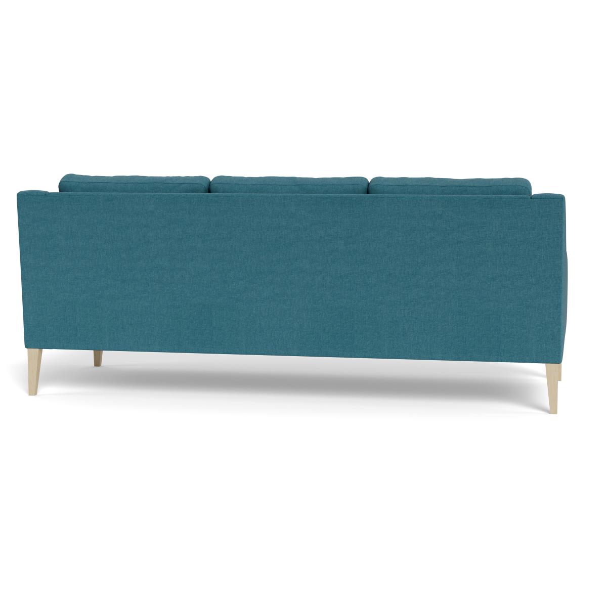 Heal's Richmond 4 Seater Sofa Brushed Cotton Cadet Black Feet – image 6