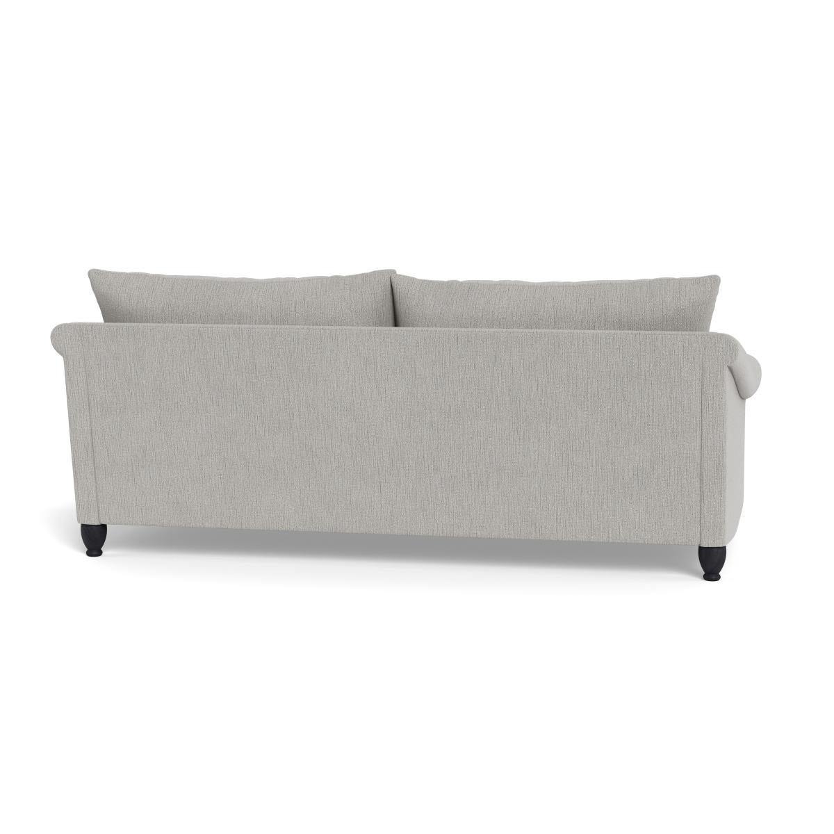Heal's Devon 4 Seater Smart Linen Mix Silver Natural Ash Feet - Heal's UK Furniture – image 5
