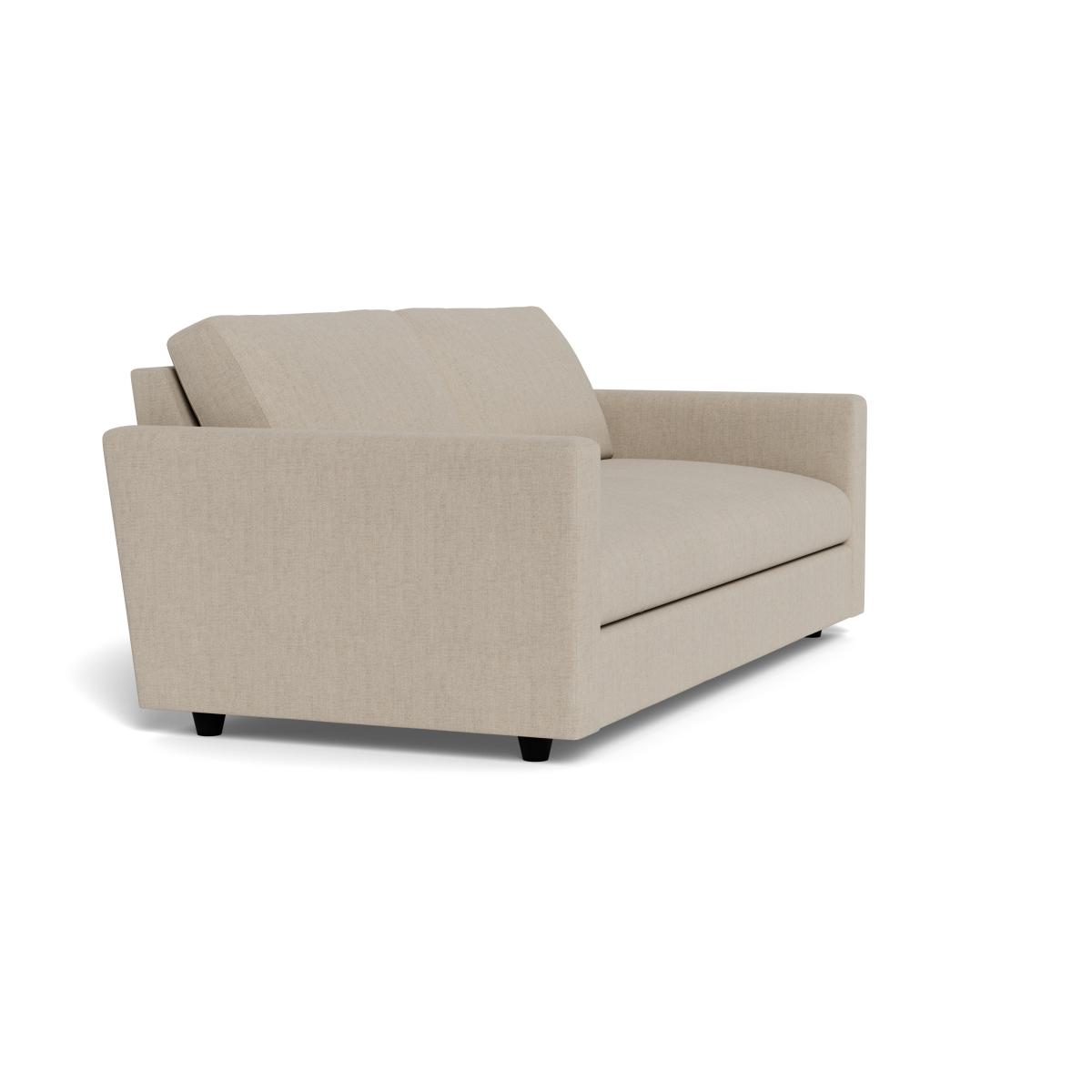 Heal's Nimbus 4 Seater Sofa Broad Weave Putty Black Feet – image 2