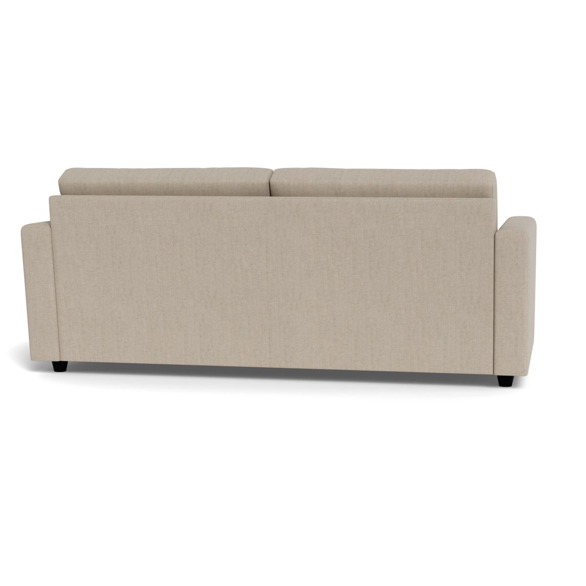 Heal's Nimbus 4 Seater Sofa Broad Weave Putty Black Feet – image 5