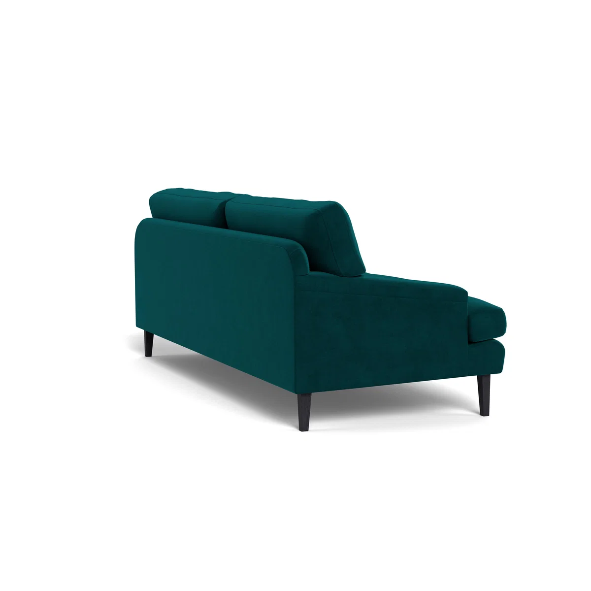 Heal's Stanton 4 Seater Sofa Smart Luxe Velvet Ocean Natural Feet – image 5