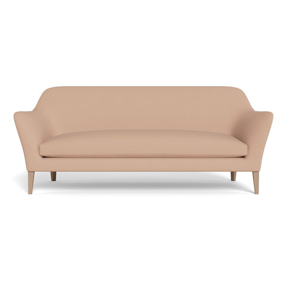 Heal's Wallis 4 Seater Sofa Capelo Linen-Cotton Rosedale Natural Oak Feet – image 2