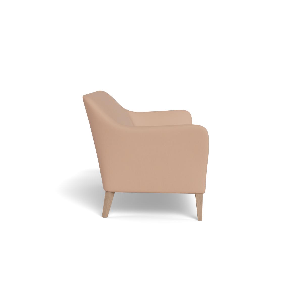 Heal's Wallis 4 Seater Sofa Capelo Linen-Cotton Rosedale Natural Oak Feet – image 4