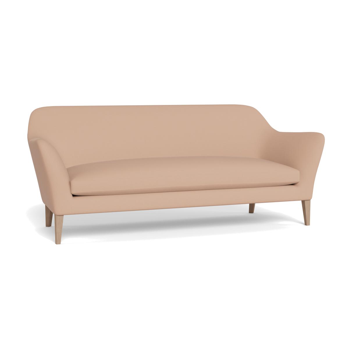 Heal's Wallis 4 Seater Sofa Capelo Linen-Cotton Rosedale Natural Oak Feet – image 1