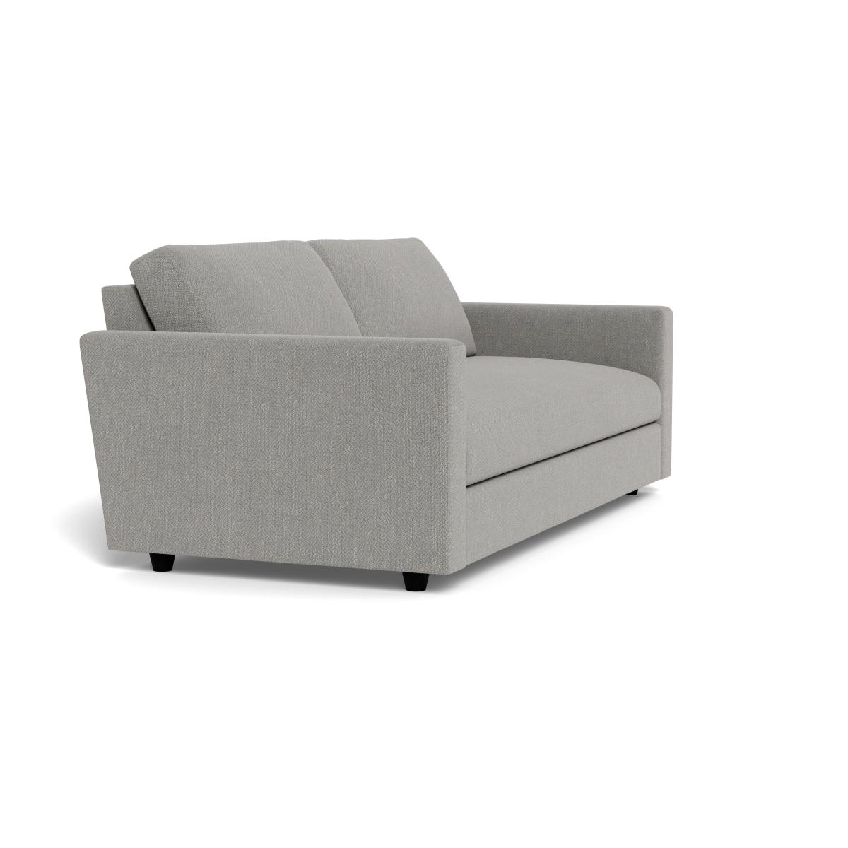 Heal's Nimbus II 4 Seater Sofa Texture Pale Grey Black Feet – image 2