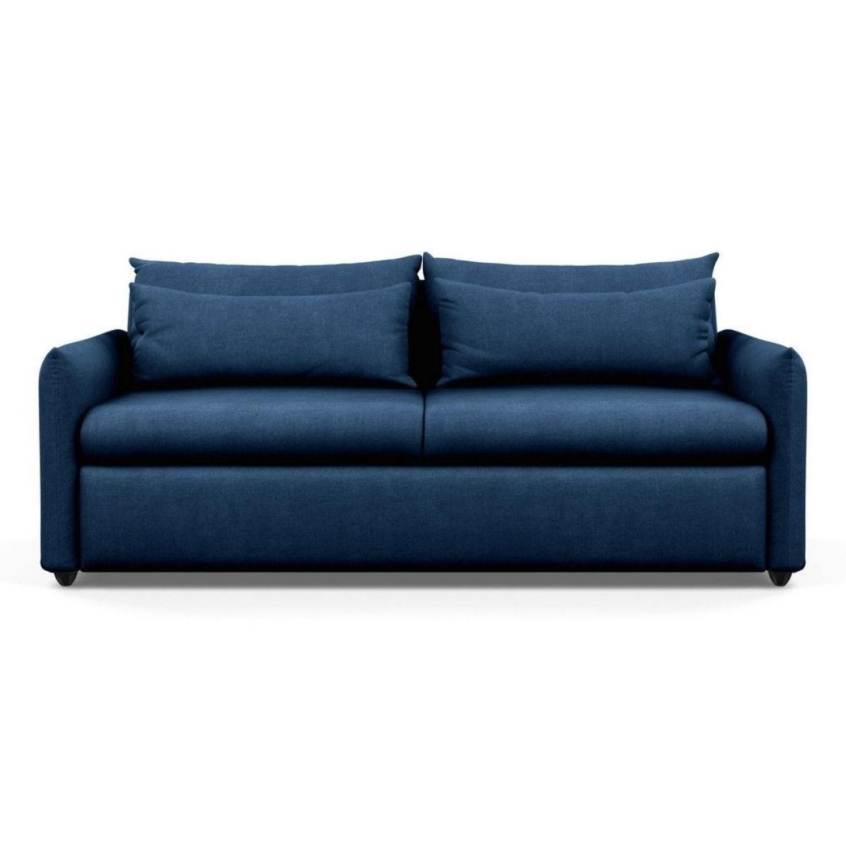 Heal's Pillow 4 Seater Sofa Melton Wool Shale Black - Heal's UK Furniture – image 42