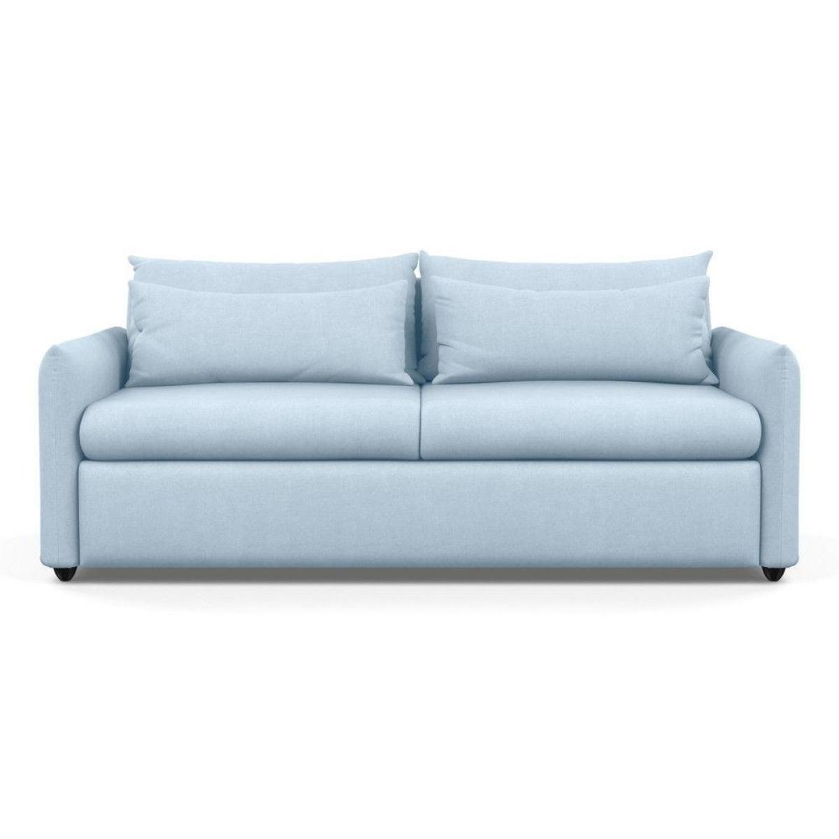 Heal's Pillow 4 Seater Sofa Melton Wool Shale Black - Heal's UK Furniture – image 45