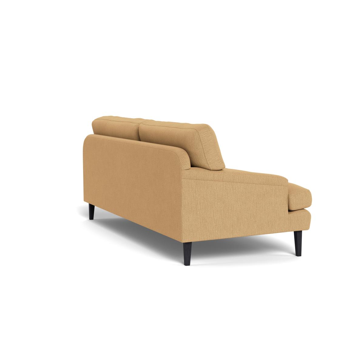 Heal's Stanton 4 Seater Sofa Smart Linen Mix Sand Black Feet – image 5