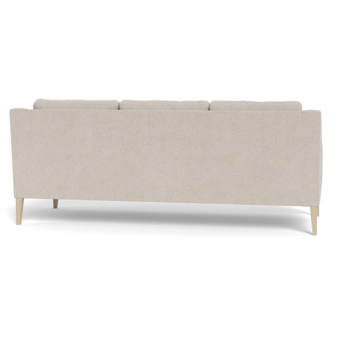 Heal's Richmond 4 Seater Sofa Texture Limestone Natural Feet - Heal's UK Furniture – image 5