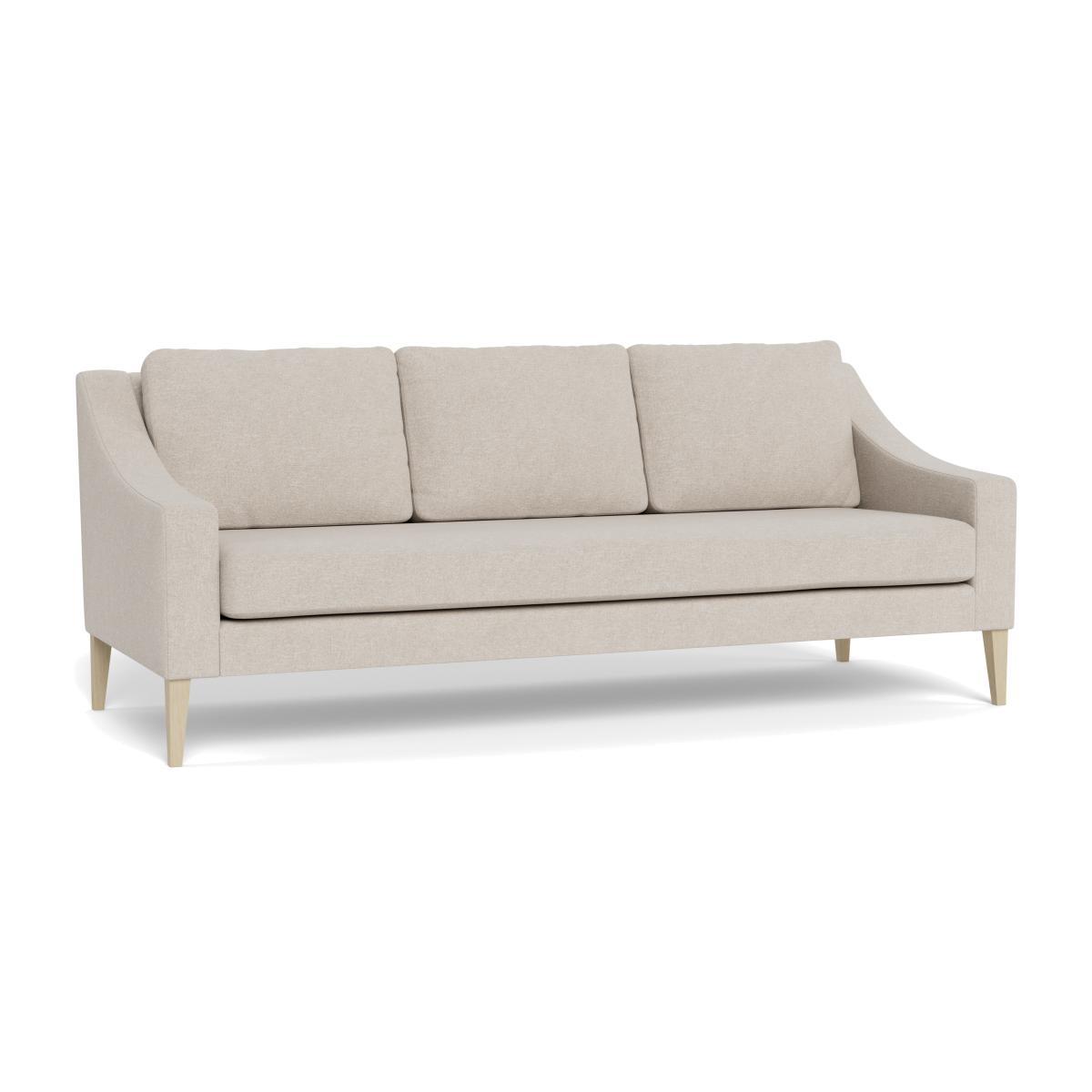 Heal's Richmond 4 Seater Sofa Texture Limestone Natural Feet - Heal's UK Furniture – image 1