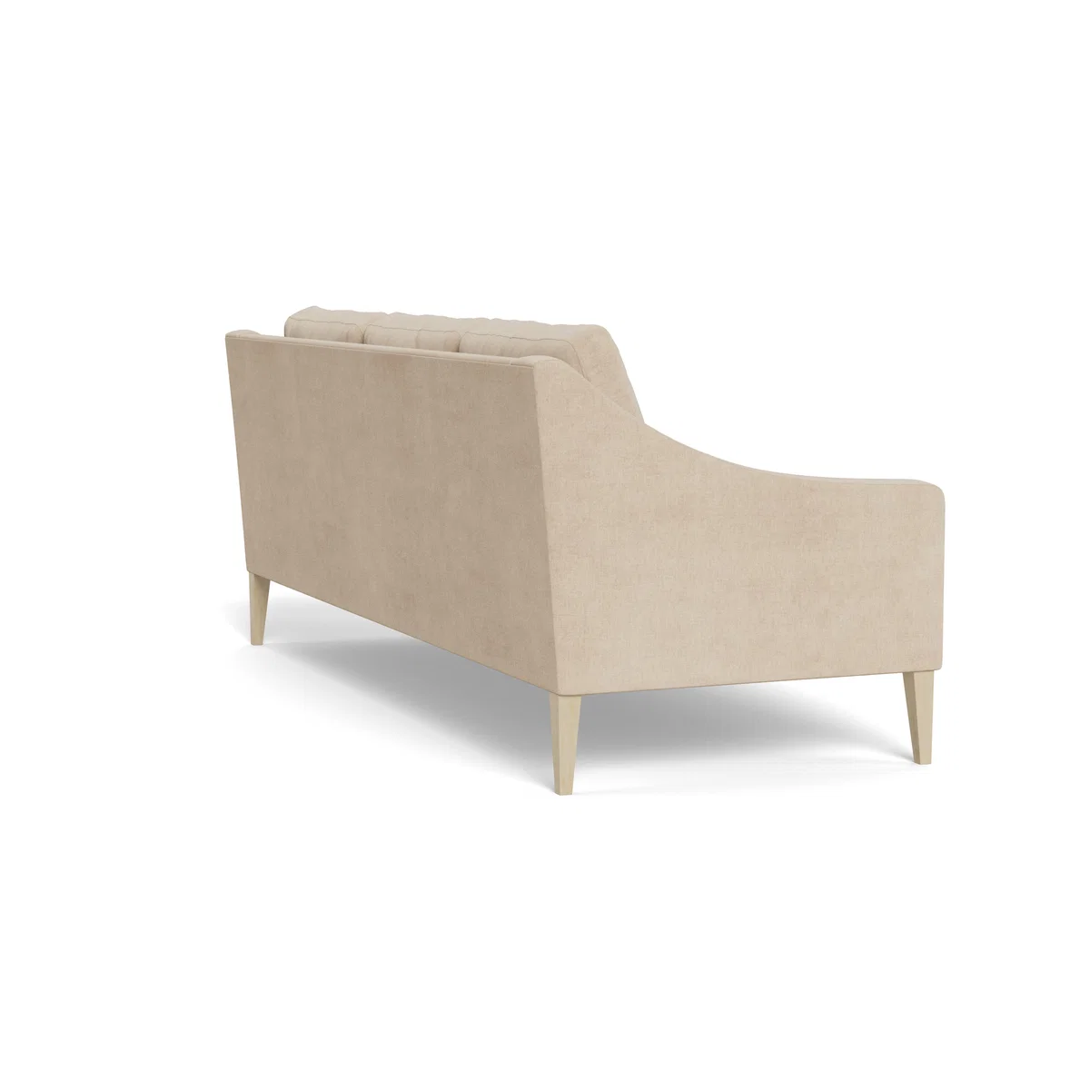 Heal's Richmond 4 Seater Sofa Brushed Cotton Oat Black Feet – image 5