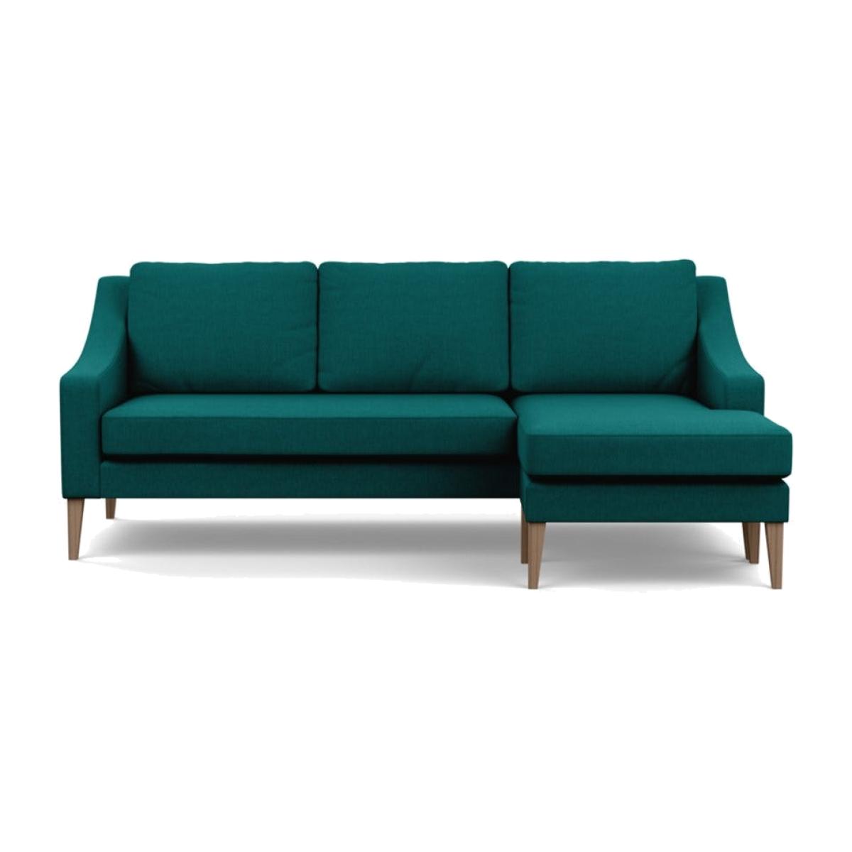 Heal's Richmond Corner Chaise Sofa Brushed Cotton Pine Tinted Ash Feet - Heal's UK Furniture