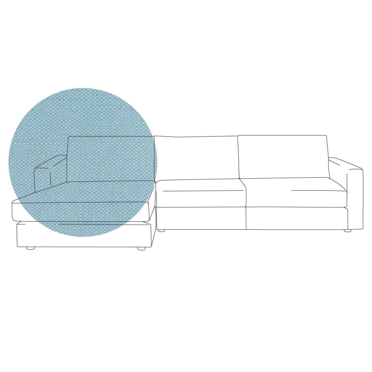 Heal's Nimbus II LHF 4 Seater Corner Chaise Velvet Black Black Feet - Heal's UK Furniture – image 42