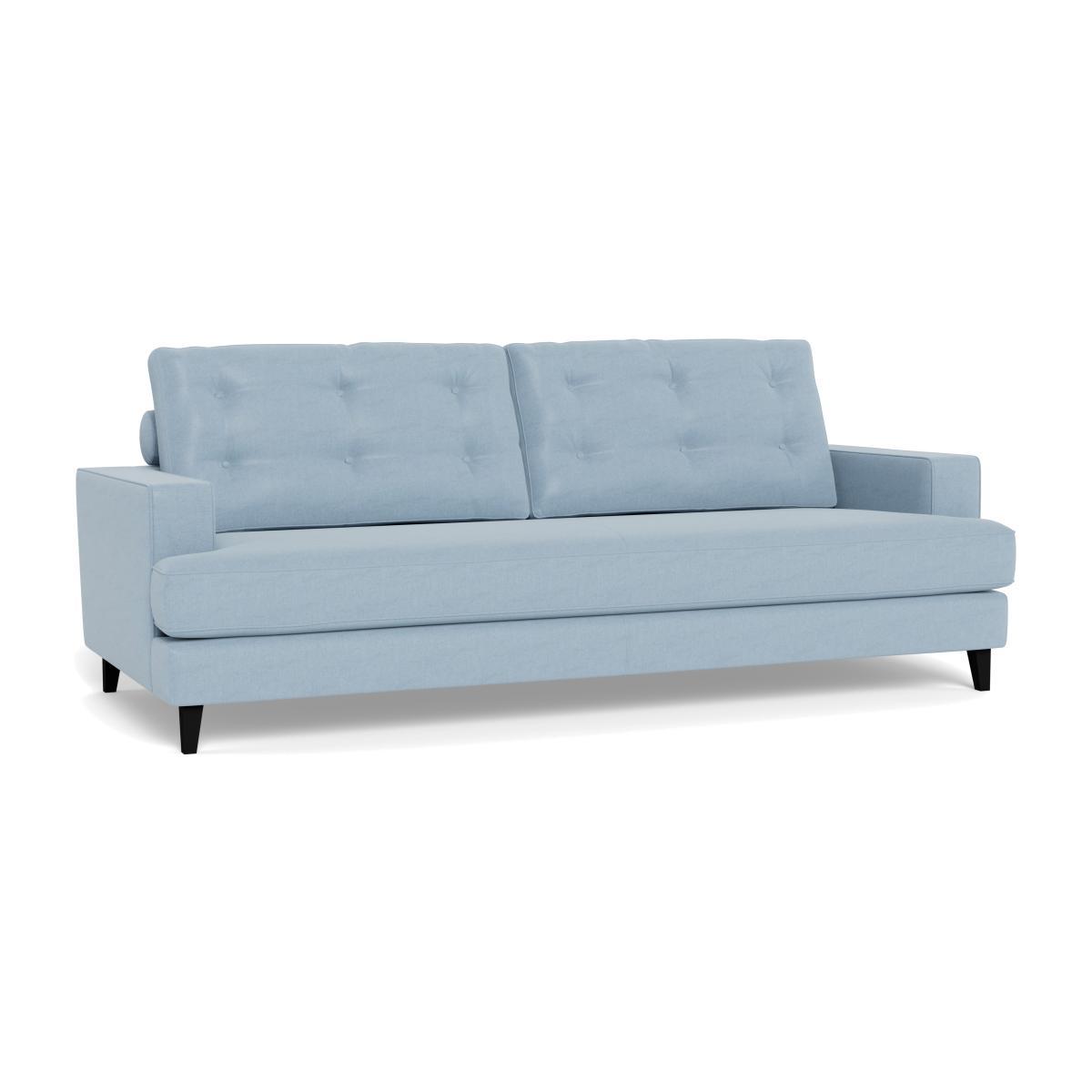 Heal's Mistral 4 Seater Sofa Capelo LinenCotton Sea Shanty Black Feet - Heal's UK Furniture – image 1