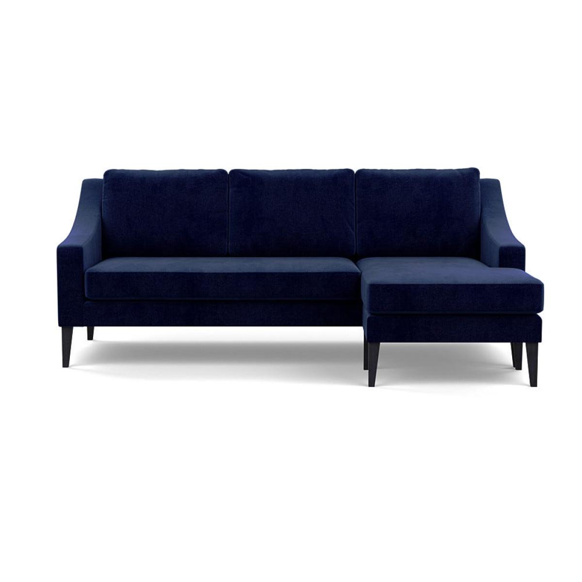 Heal's Eton 4 Seater Sofa Linen Dark Grey Brass Feet – image 2