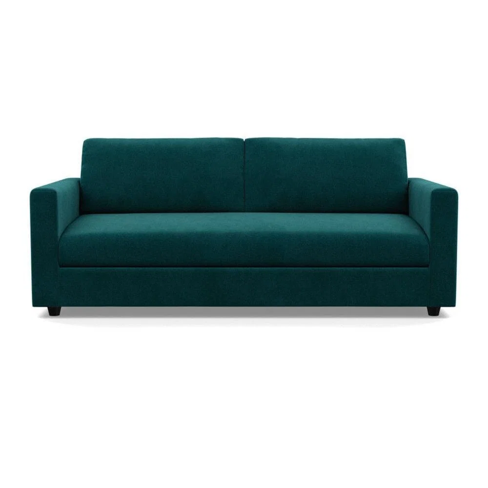 Heal's Nimbus 4 Seater Sofa Melton Wool Red Oxide Black Feet - Heal's UK Furniture – image 11
