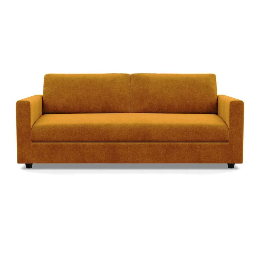 Heal's Nimbus 4 Seater Sofa Melton Wool Red Oxide Black Feet - Heal's UK Furniture – image 17