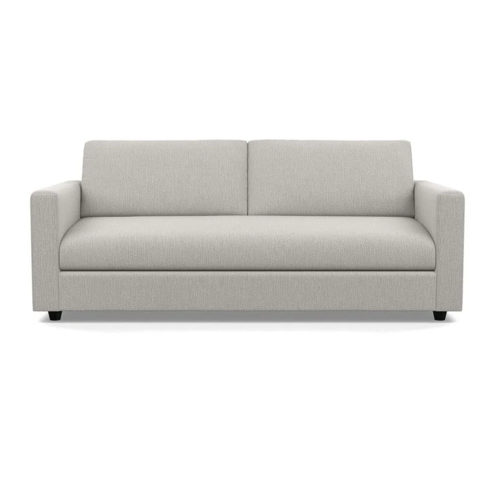Heal's Nimbus 4 Seater Sofa Melton Wool Red Oxide Black Feet - Heal's UK Furniture – image 31