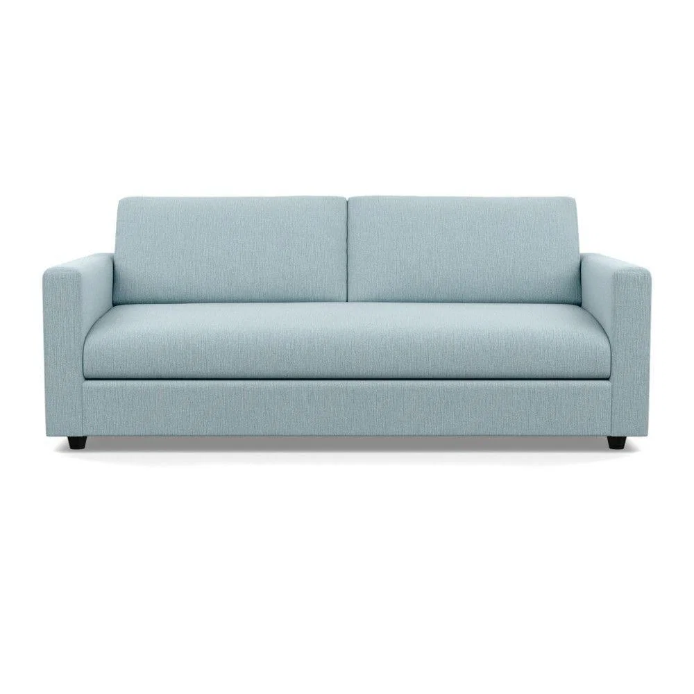 Heal's Nimbus 4 Seater Sofa Melton Wool Red Oxide Black Feet - Heal's UK Furniture – image 35