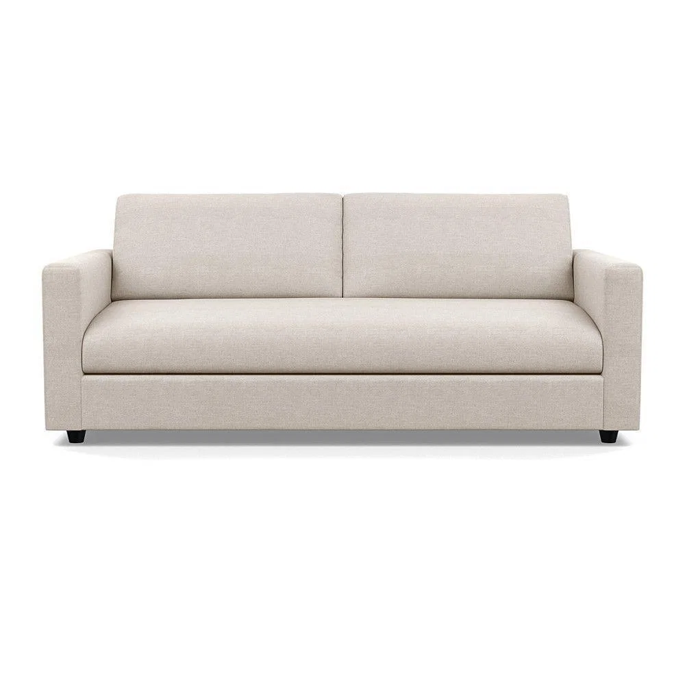 Heal's Nimbus 4 Seater Sofa Melton Wool Red Oxide Black Feet - Heal's UK Furniture – image 39