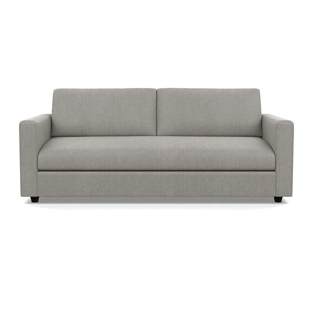 Heal's Nimbus 4 Seater Sofa Melton Wool Red Oxide Black Feet - Heal's UK Furniture – image 40