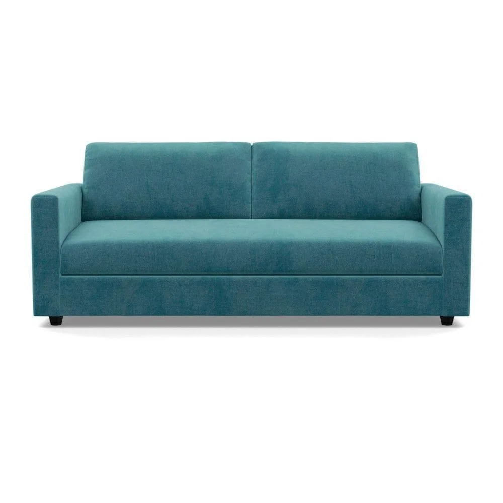 Heal's Nimbus 4 Seater Sofa Melton Wool Red Oxide Black Feet - Heal's UK Furniture – image 41
