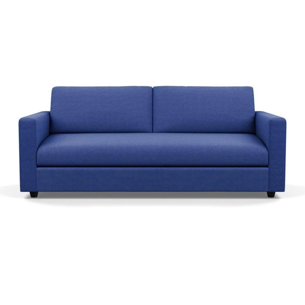 Heal's Nimbus 4 Seater Sofa Melton Wool Red Oxide Black Feet - Heal's UK Furniture – image 45