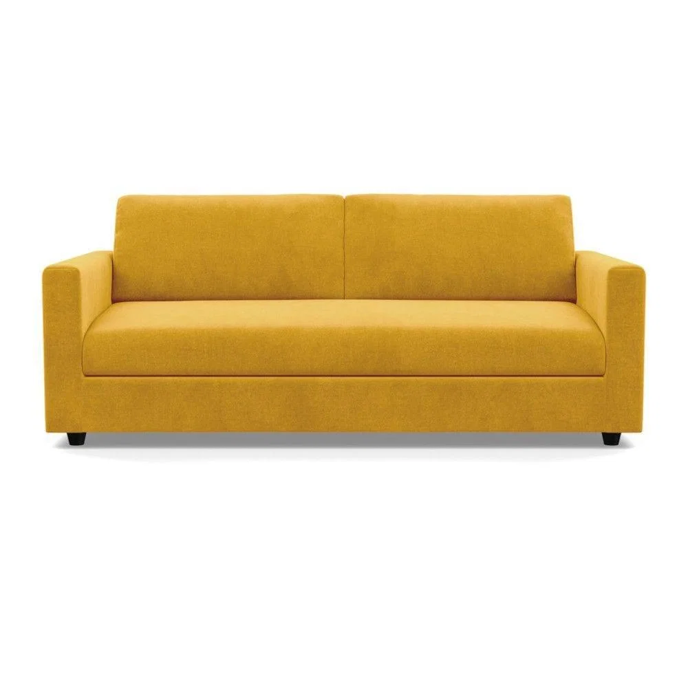 Heal's Nimbus 4 Seater Sofa Melton Wool Red Oxide Black Feet - Heal's UK Furniture – image 10