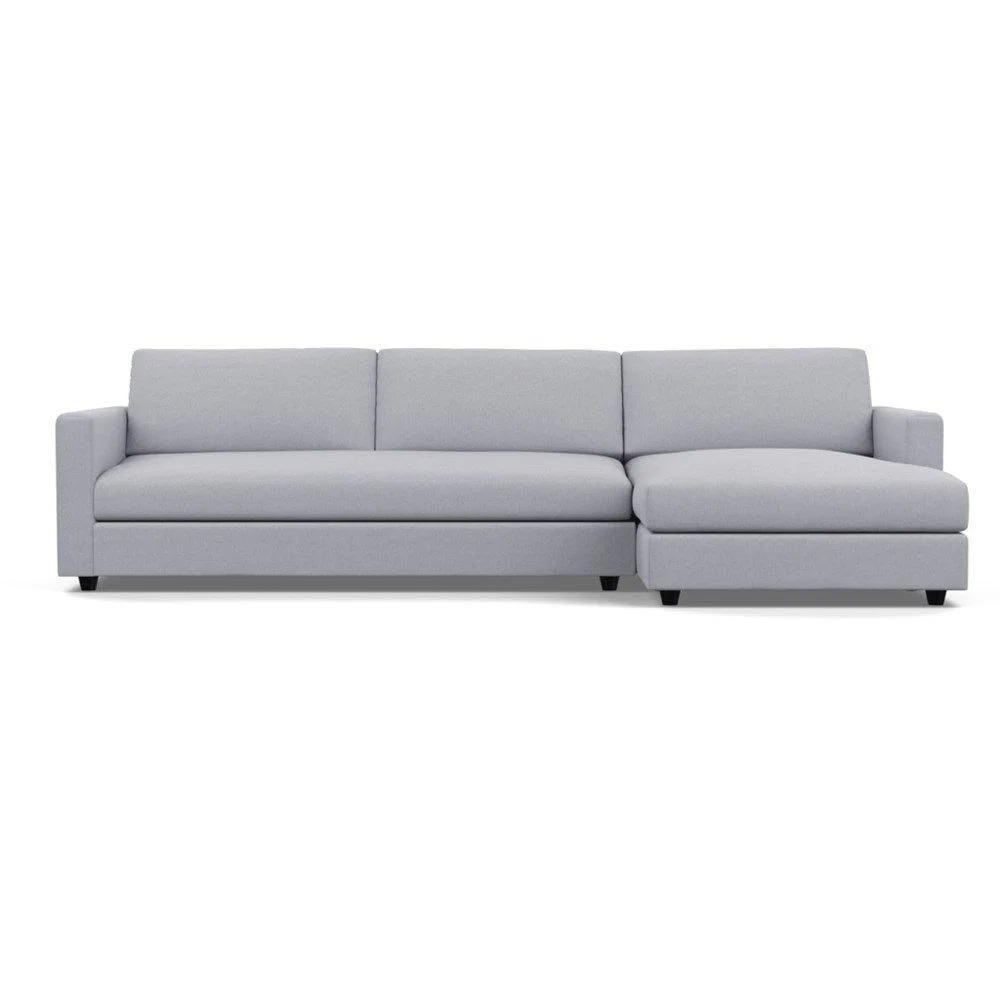 Heal's Nimbus 4 Seater Right Hand Corner Chaise Capelo LinenCotton Inkspot Black Feet - Heal's UK Furniture – image 33