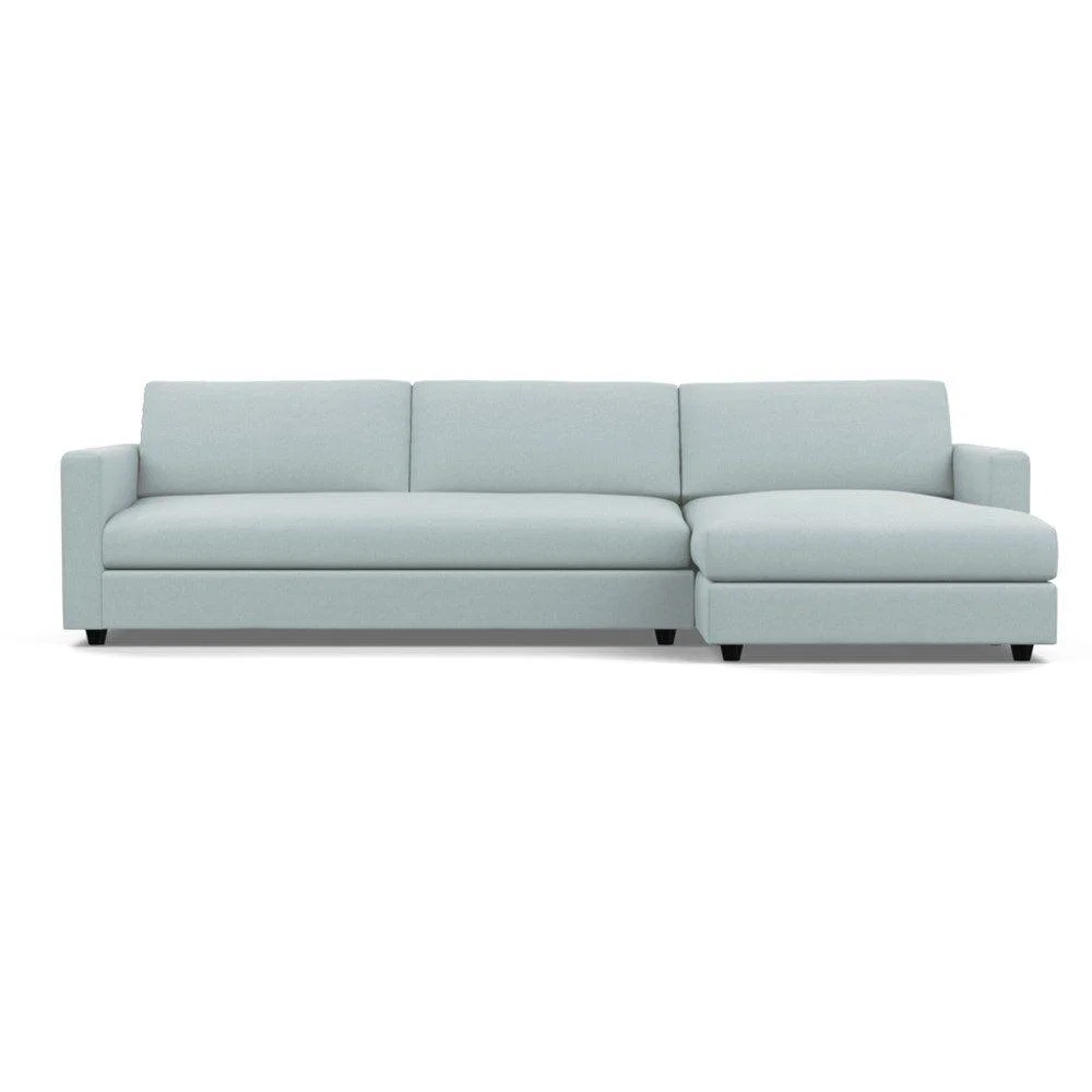 Heal's Nimbus 4 Seater Right Hand Corner Chaise Capelo LinenCotton Inkspot Black Feet - Heal's UK Furniture – image 42