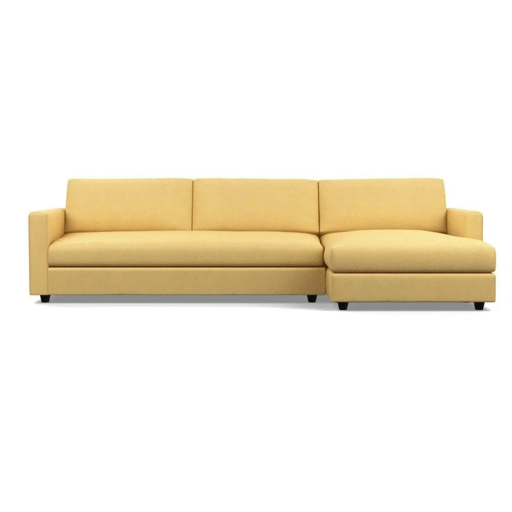 Heal's Nimbus 4 Seater Right Hand Corner Chaise Capelo LinenCotton Inkspot Black Feet - Heal's UK Furniture – image 45