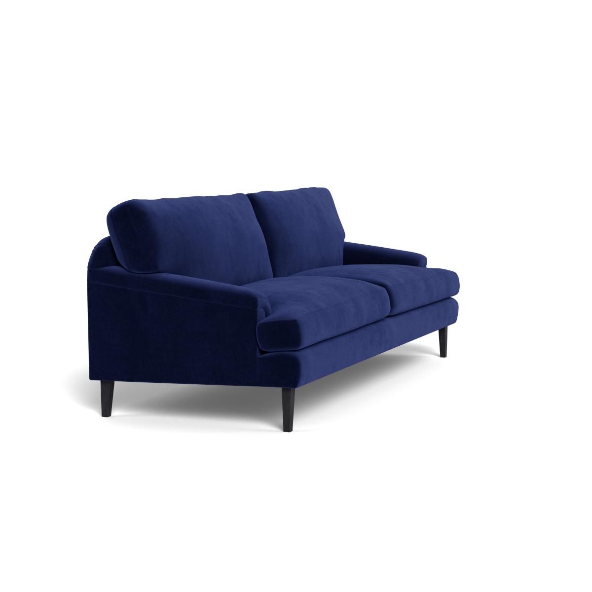 Heal's Stanton 4 Seater Sofa Smart Luxe Velvet Midnight Natural Feet – image 3