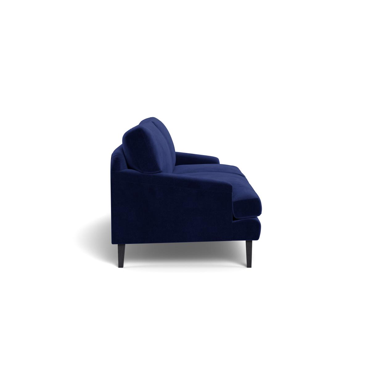 Heal's Stanton 4 Seater Sofa Smart Luxe Velvet Midnight Natural Feet – image 4