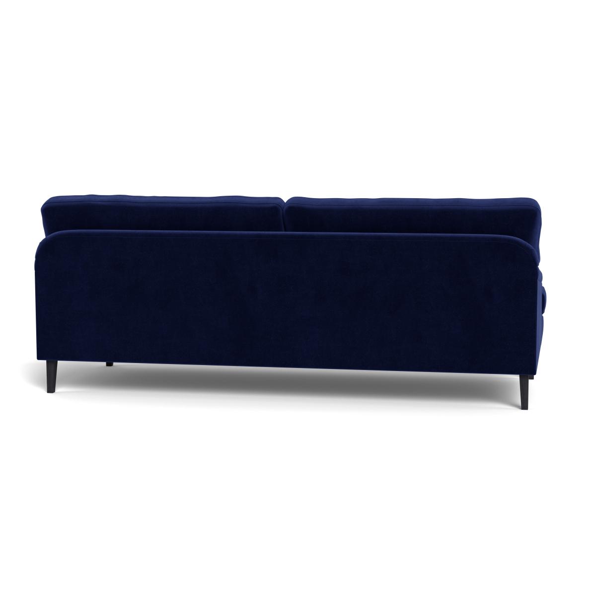 Heal's Stanton 4 Seater Sofa Smart Luxe Velvet Midnight Natural Feet – image 6