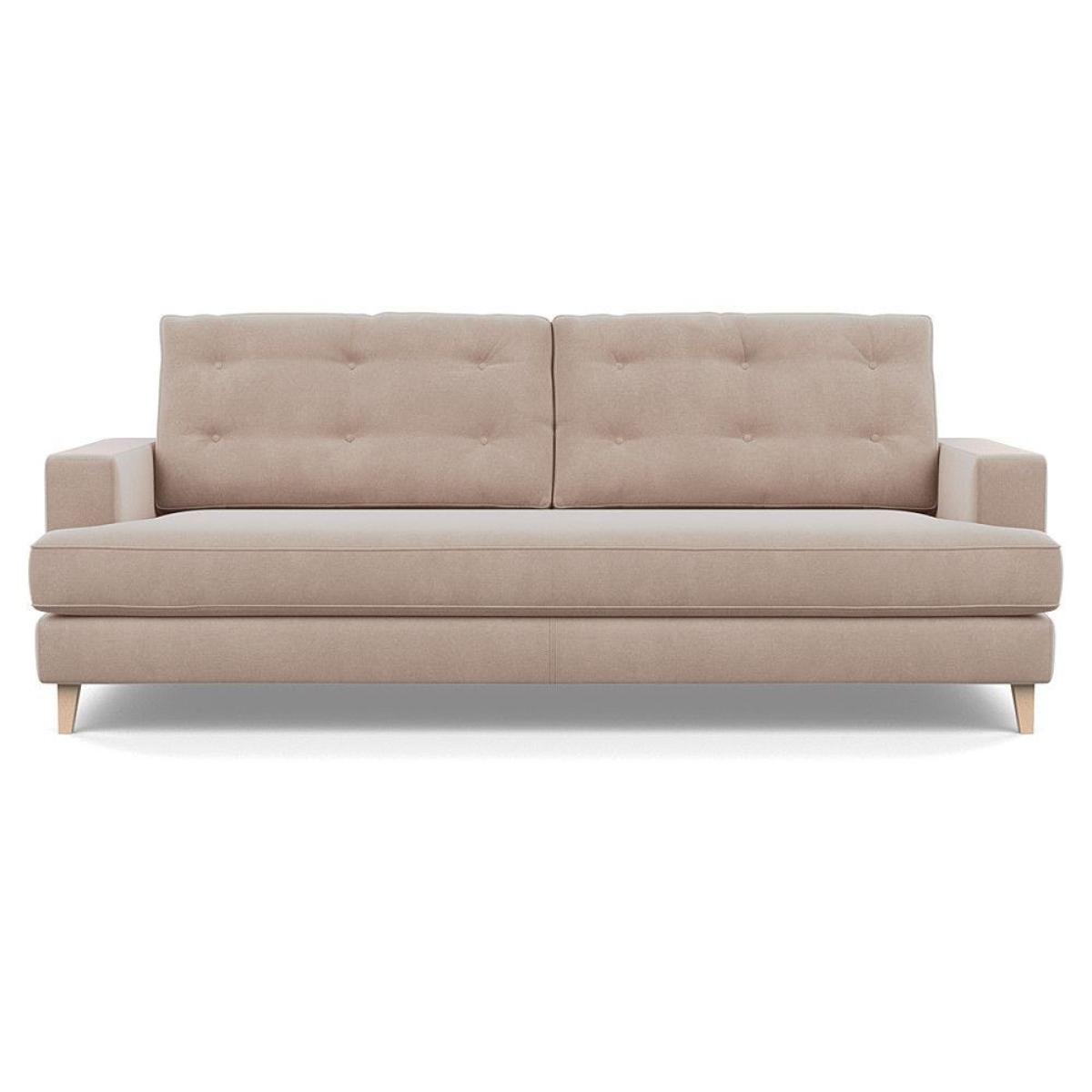 Heal's Mistral 4 Seater Sofa Smart Velvet Jade Black Feet - Heal's UK Furniture – image 49