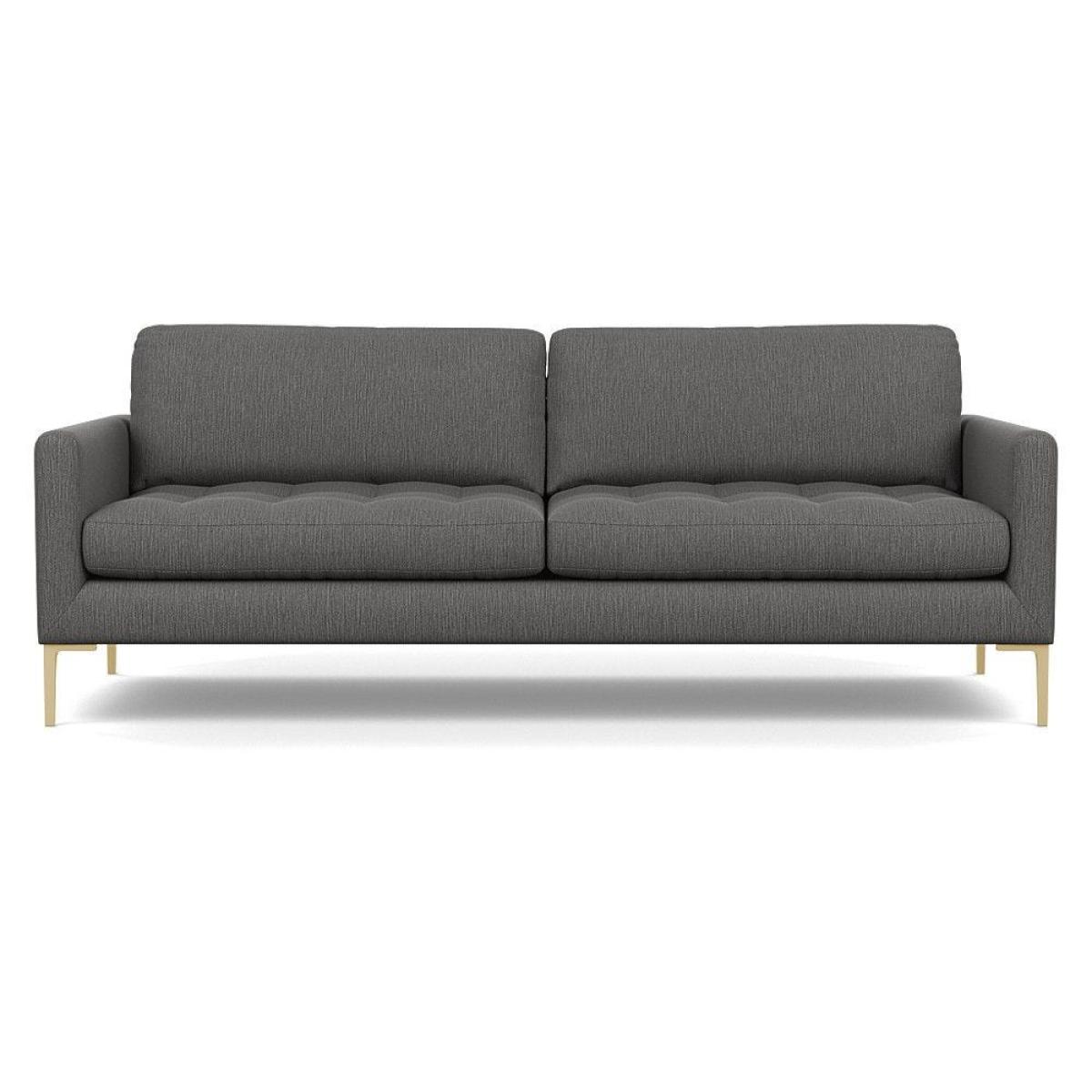 Heal's Mistral 4 Seater Sofa Smart Velvet Jade Black Feet - Heal's UK Furniture – image 55