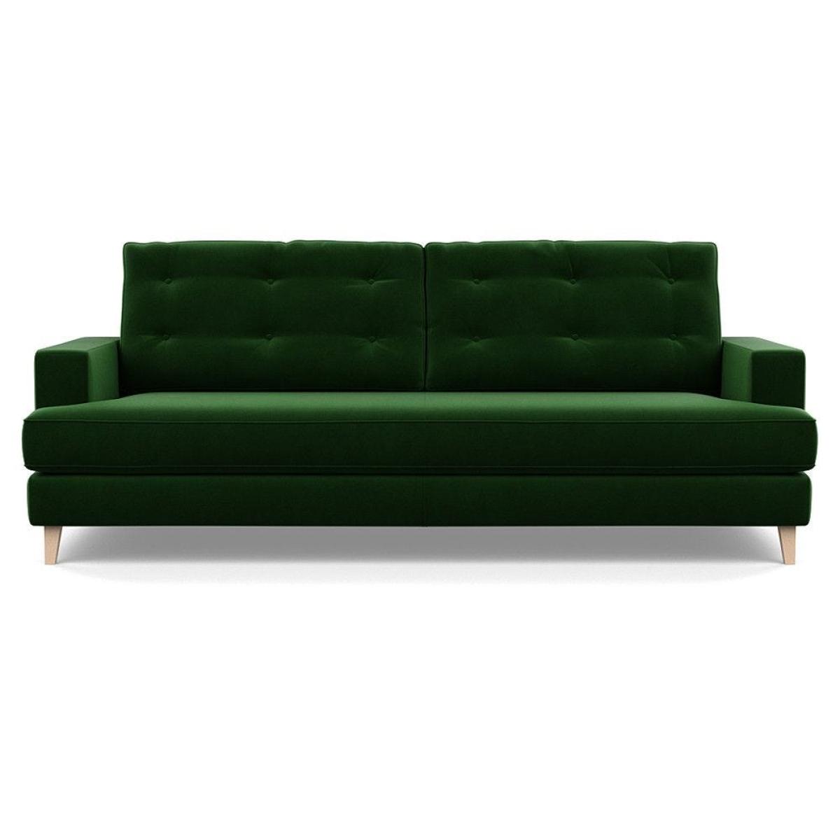 Heal's Mistral 4 Seater Sofa Smart Velvet Jade Black Feet - Heal's UK Furniture – image 74