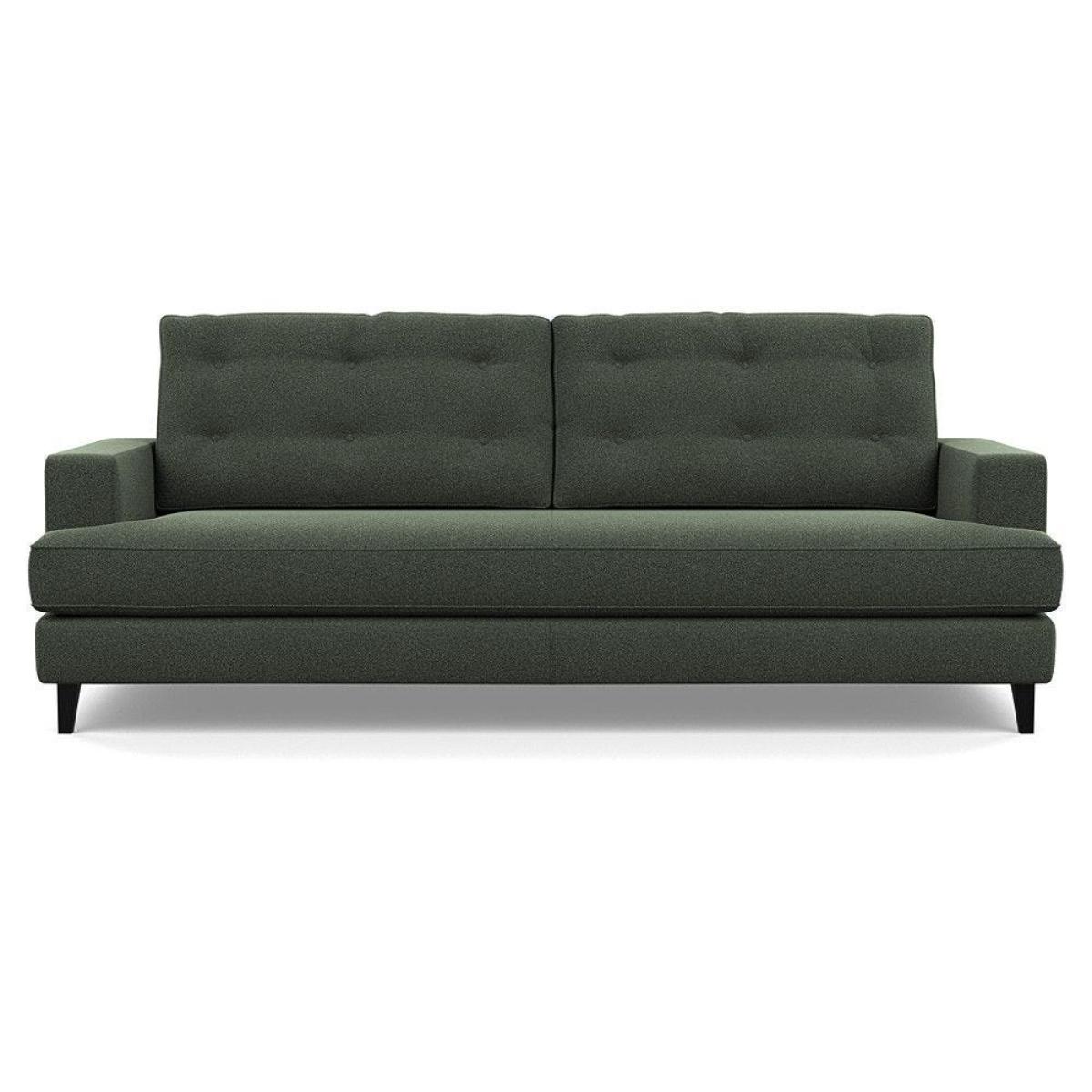 Heal's Mistral 4 Seater Sofa Smart Velvet Jade Black Feet - Heal's UK Furniture – image 78