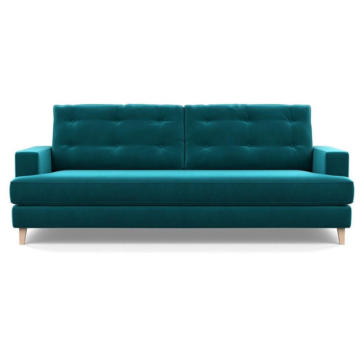Heal's Mistral 4 Seater Sofa Smart Velvet Jade Black Feet - Heal's UK Furniture – image 89