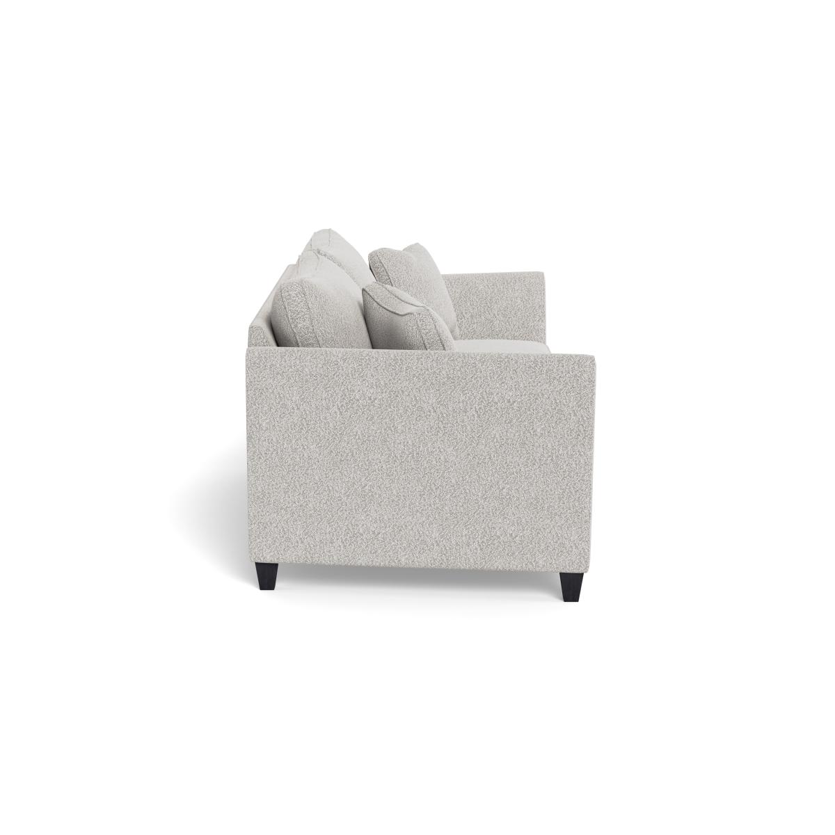 Heal's Torino 4 Seater Sofa Chunky Boucle Ecru Black Feet – image 3