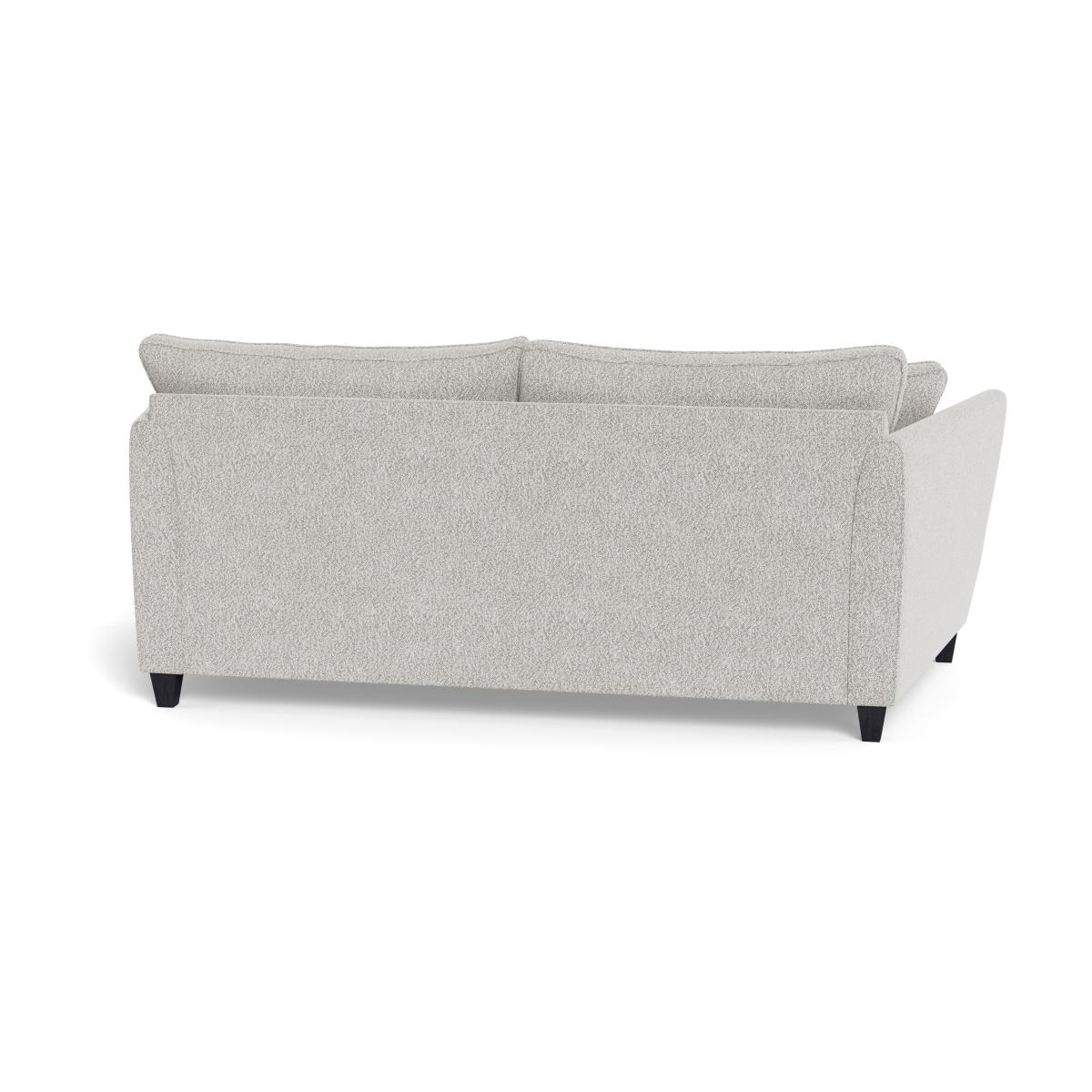 Heal's Torino 4 Seater Sofa Chunky Boucle Ecru Black Feet – image 5