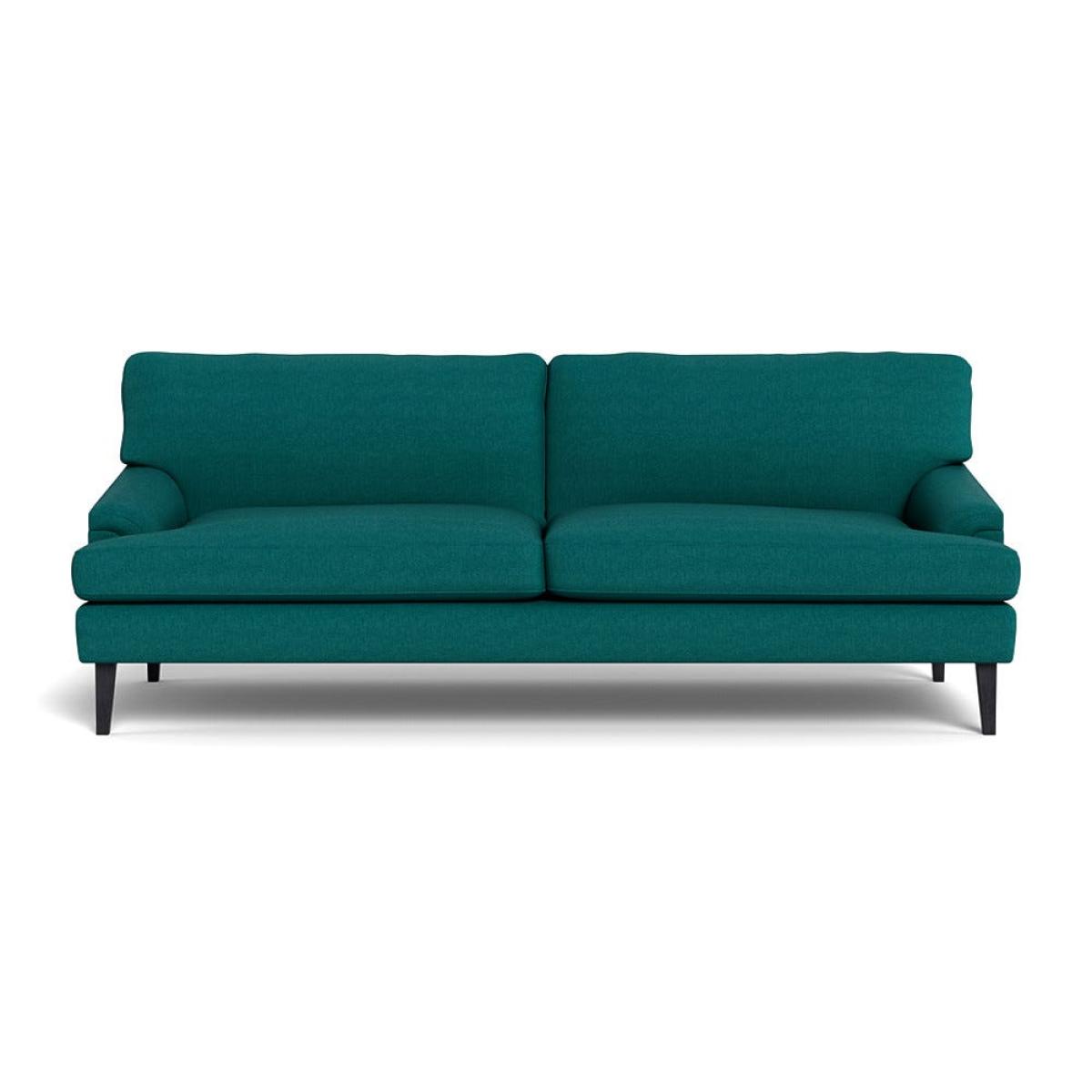 Heal's Stanton 4 Seater Sofa Brushed Cotton Pine Black Feet – image 2