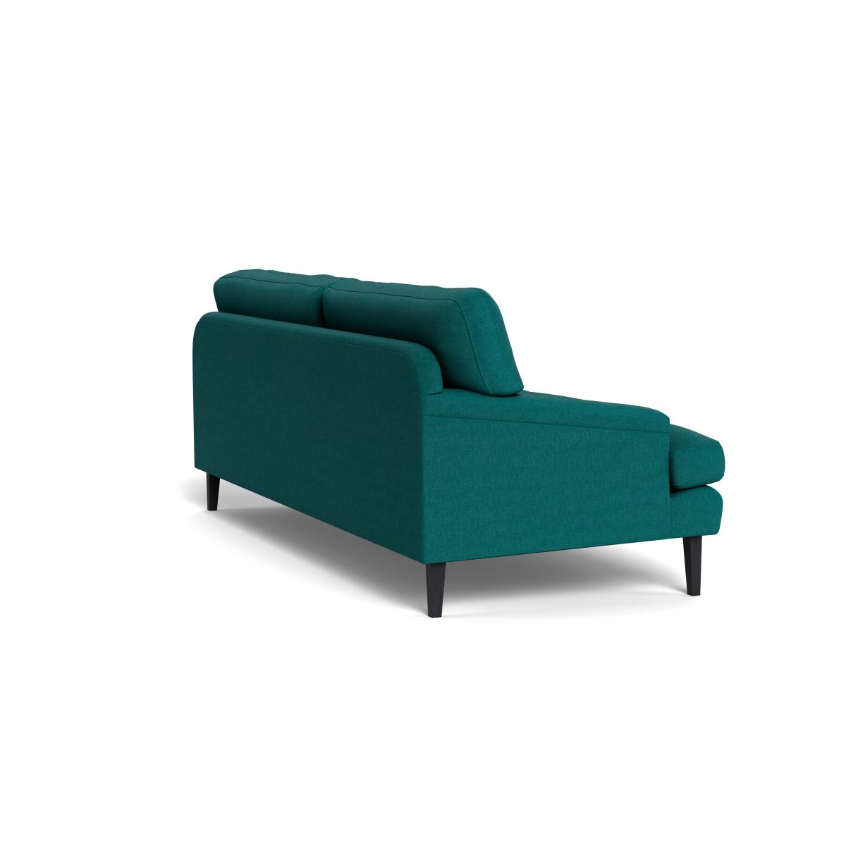 Heal's Stanton 4 Seater Sofa Brushed Cotton Pine Black Feet – image 5