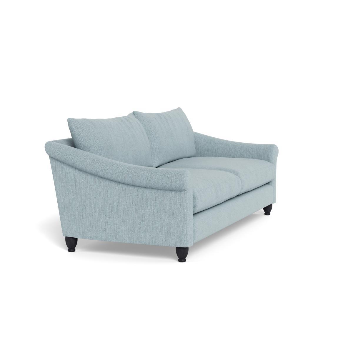 Heal's Devon 4 Seater Smart Linen Mix Duck Egg Natural Ash Feet - Heal's UK Furniture – image 2