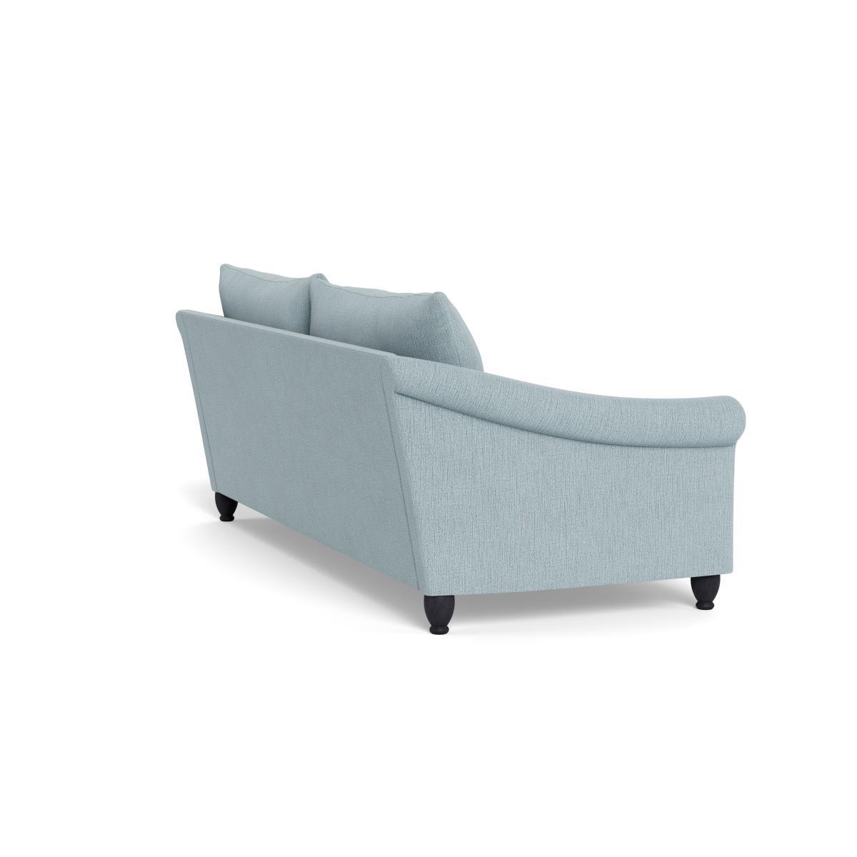 Heal's Devon 4 Seater Smart Linen Mix Duck Egg Natural Ash Feet - Heal's UK Furniture – image 4
