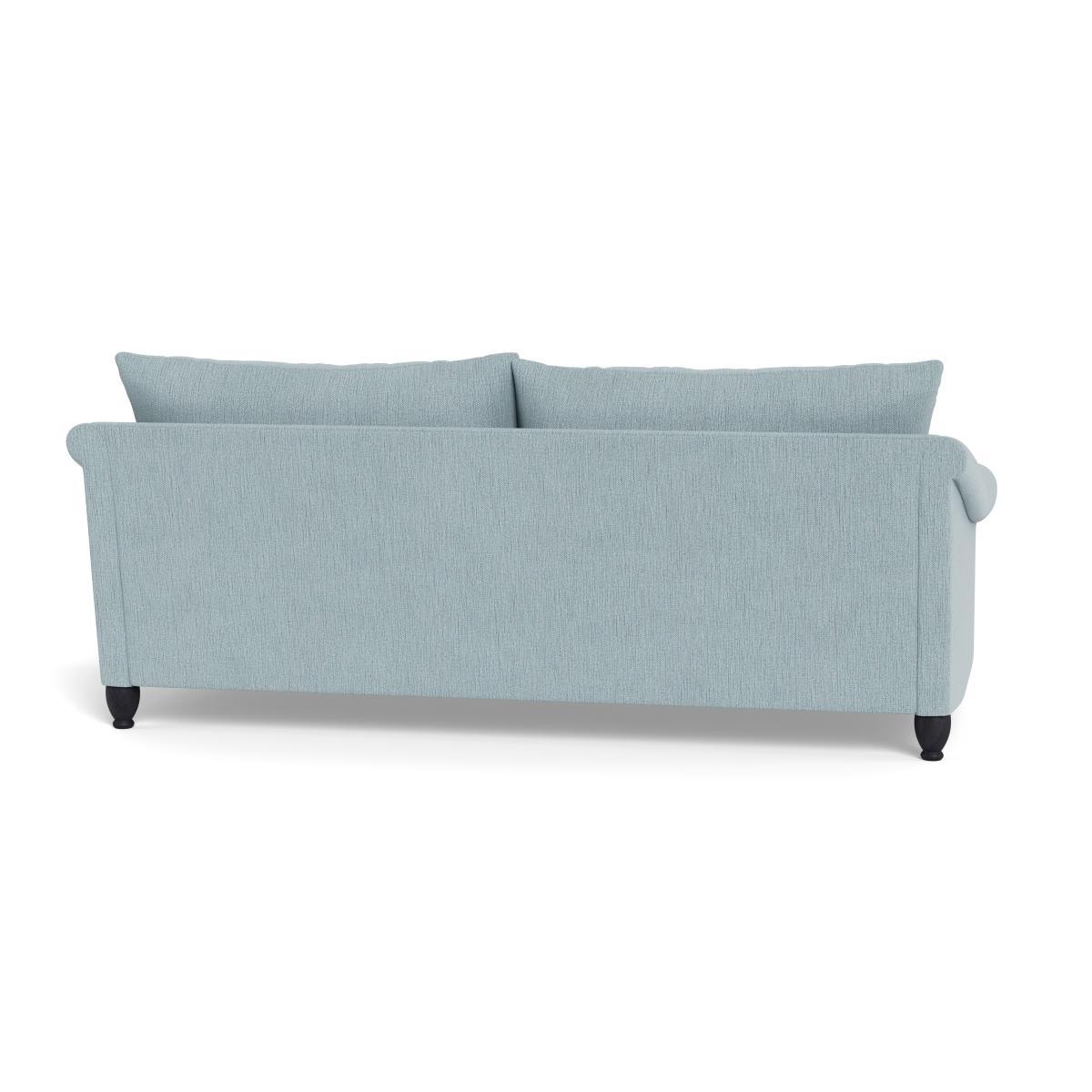 Heal's Devon 4 Seater Smart Linen Mix Duck Egg Natural Ash Feet - Heal's UK Furniture – image 5