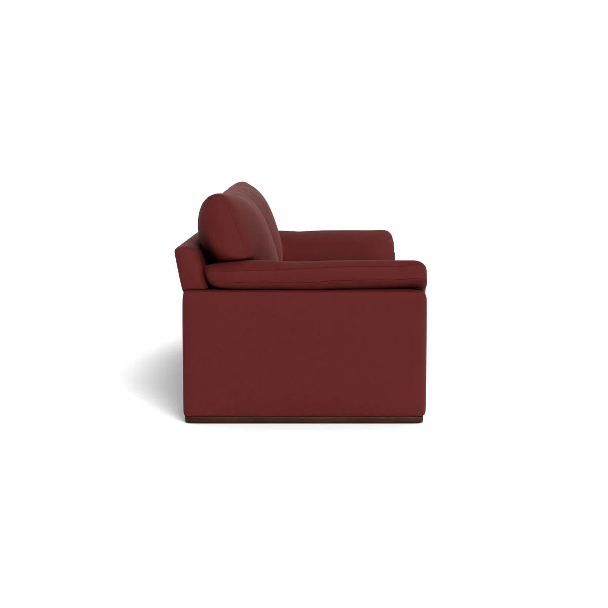 Heal's Paris II 4 Seater Sofa Capelo Linen-Cotton Etruscan Red Natural Feet – image 4